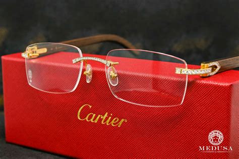 cartier glasses with crosses|glasses that look like cartier.